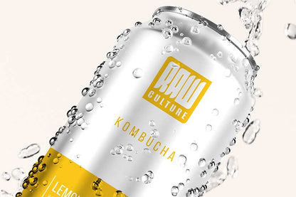 Raw Culture Trade - Lemondrop Kombucha 12 x 330ml cans