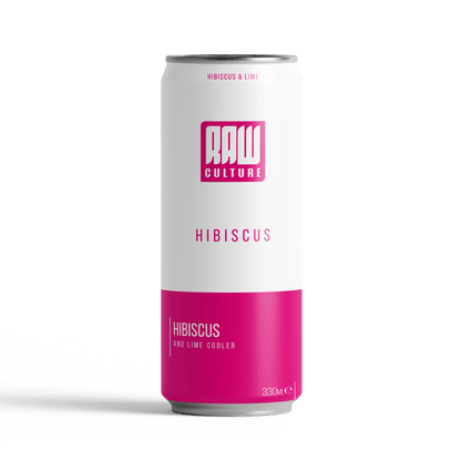 Raw Culture Hibiscus & Lime Cooler - Raw Culture - 5065006680200 - RC - HOP - 0507