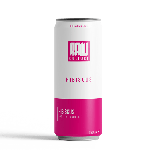 Raw Culture Hibiscus & Lime Cooler - Raw Culture - 5065006680200 - RC - HOP - 0507